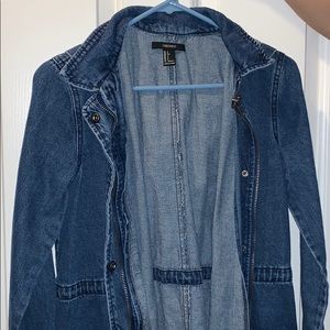 Long Jean jacket